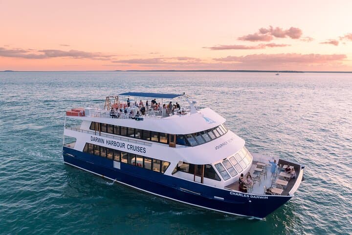 Darwin Sunset Dinner Cruise on Charles Darwin: Harbour Views & Territory Seafood