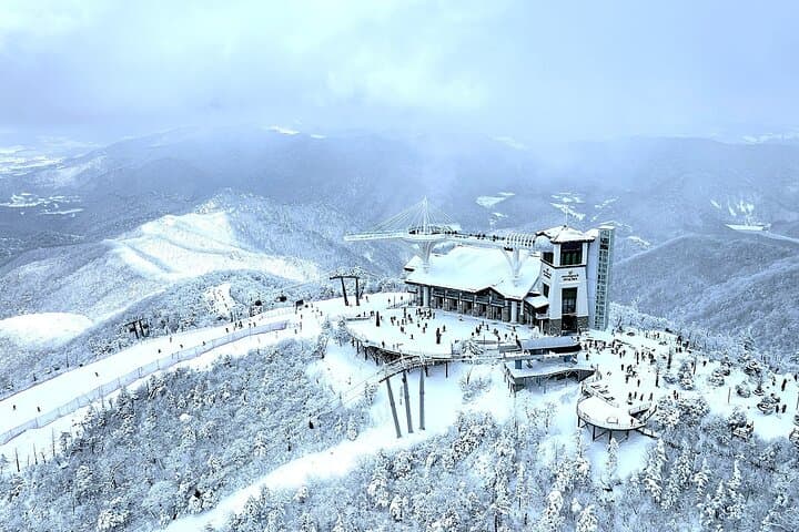 Balwangsan Cable Car & Daegwallyeong Sheep Ranch: Winter Skywalk and Snow Trail Adventure photo 3