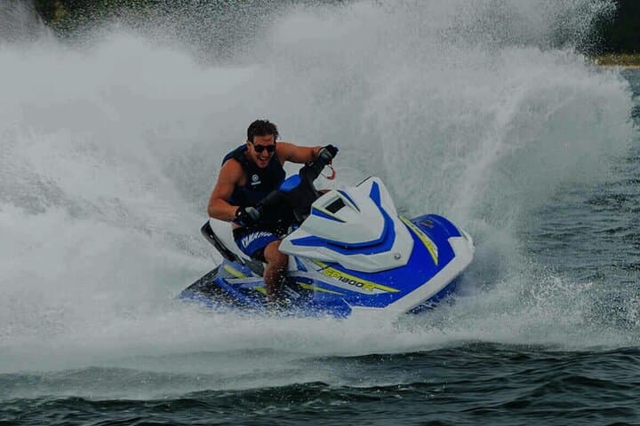 Santorini Speed: 180HP Jet Ski Rental at Black Beach