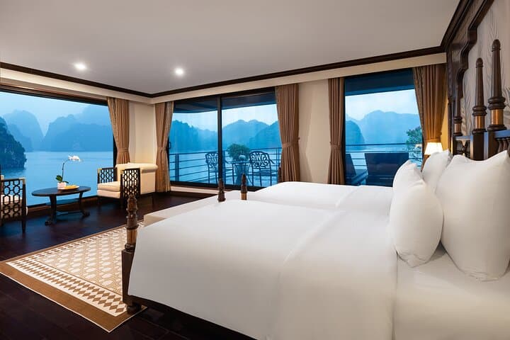 Halong & Lan Ha Bay 2-Day Cruise from Hanoi — Balcony, Bathtub & Kayaking photo 4