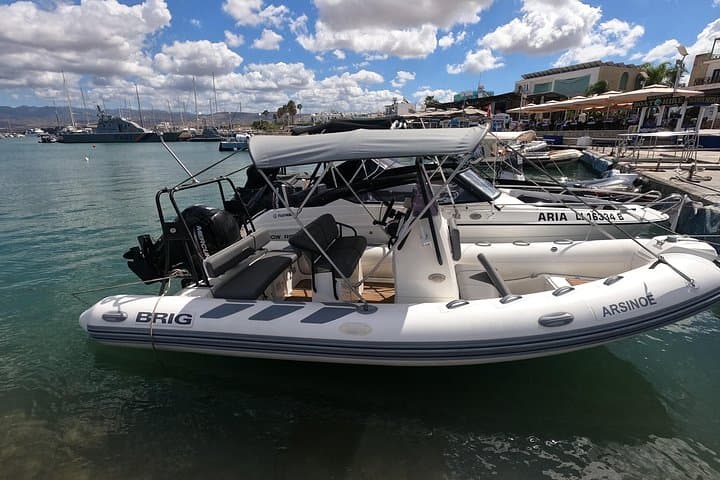 No-License Self-Drive Boat Hire to Blue Lagoon — Latchi Akamas Explorer photo 3