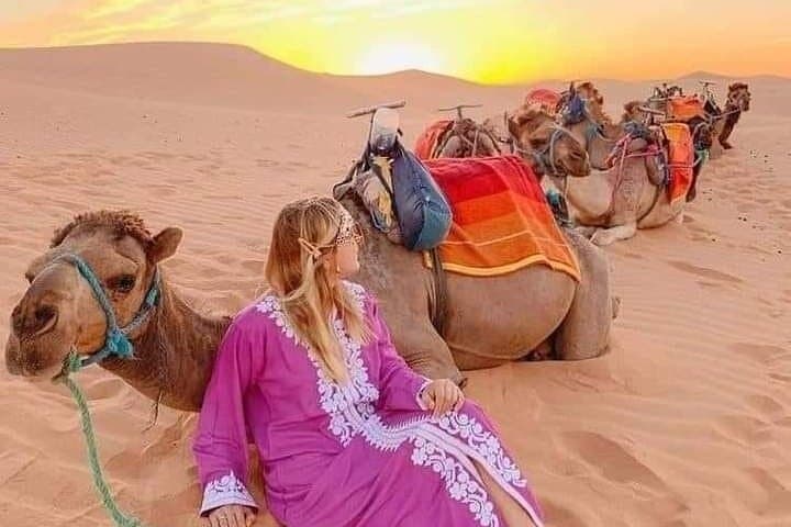 Marrakech to Merzouga: 3-Day Desert Camel Trek and Dune Camp Experience