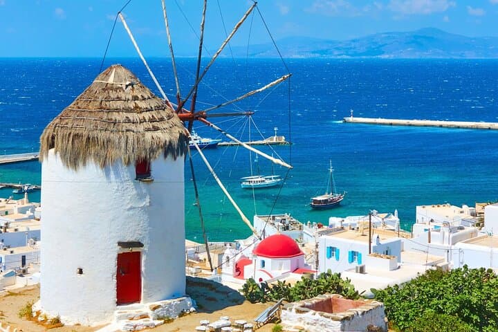 Mykonos Small-Group Port Tour: Windmills, Beaches & Village Sights photo 5