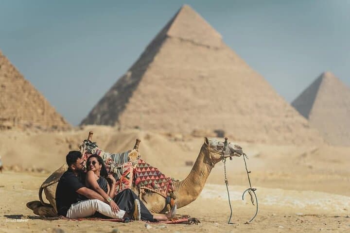 Half-Day Giza Pyramids & Great Sphinx Private Tour with Camel Ride photo 3