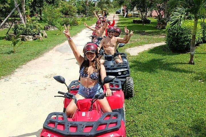 ATV Jungle Adventure: Jade Cenote & El Cedral Mayan Village (Cozumel) photo 2