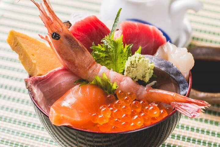 Authentic Sapporo Nijo Market Seafood Lunch & Local History Walking Tour photo 1