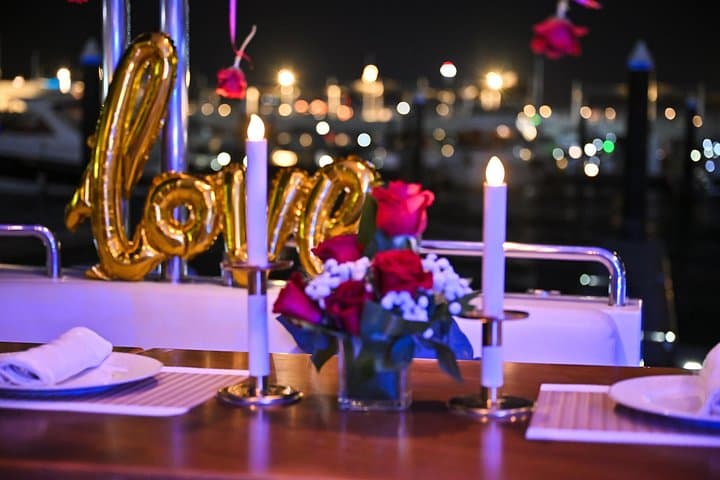 Sunset BBQ & Skyline Cruise: 2-Hour Romantic Yacht Dinner in Dubai Marina photo 2