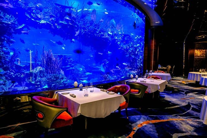 Underwater Dining at Al Mahara, Burj Al Arab: Luxury Seafood Degustation in Dubai photo 1