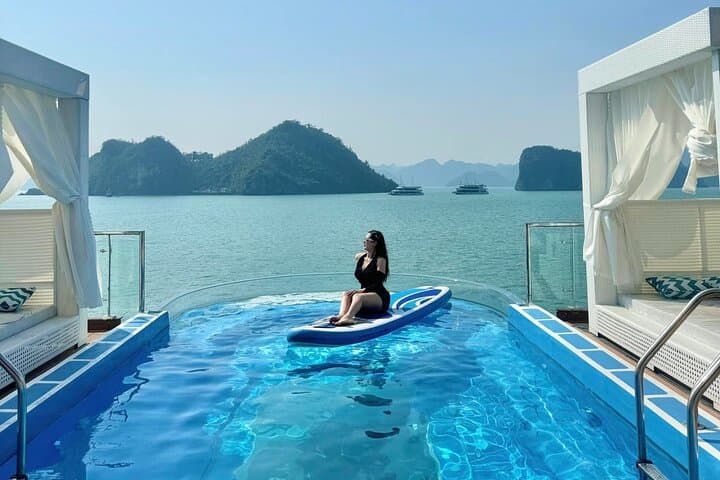 Halong Bay VIP 1-Day Cruise: 5-Star Sundeck, Kayaking & Cave Visit photo 4
