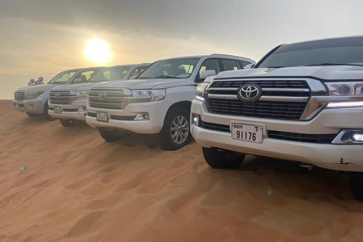 Desert Safari Dubai — Lehbab Dune Bashing, Sandboarding & Bedouin Camp Experience photo 4