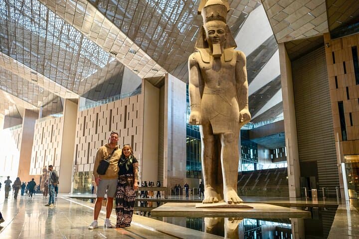 Giza Pyramids & Grand Egyptian Museum: Private Full-Day Tour with Camel Ride photo 2
