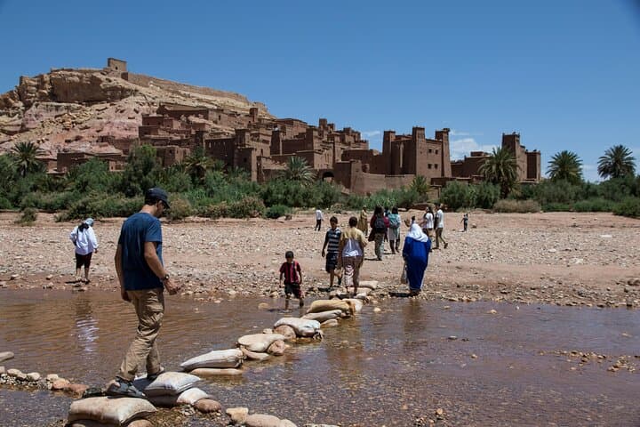 Two-Day Marrakech to Ait Benhaddou: Atlas Passes, Kasbah Evenings & Riad Stays