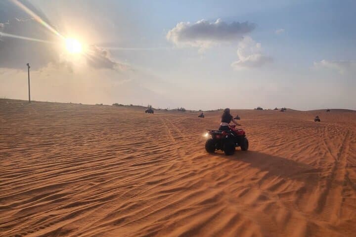 Premium Desert Safari Dubai: VIP Dune Bashing, Camel Ride & Live Entertainment photo 2
