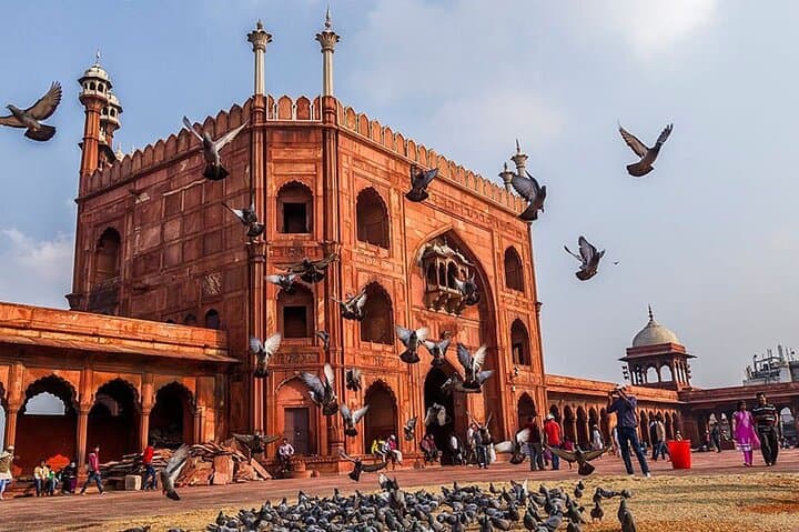 Old Delhi Half-Day Heritage Walking Tour with Hotel Transfers
