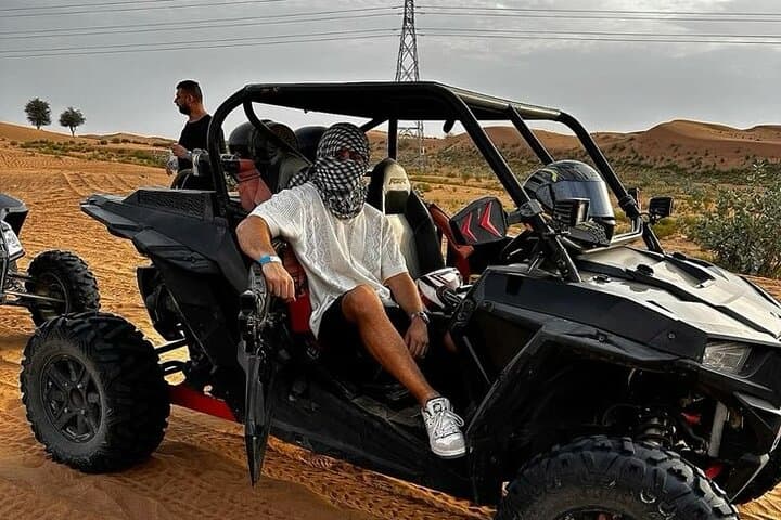 Self-Drive Buggy Ride in Dubai's Red Dunes — Lahbab Desert Adventure photo 3