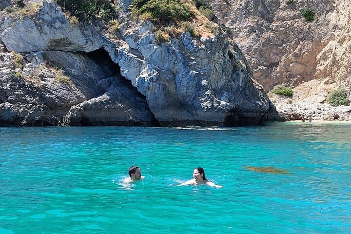 Arrábida Wild Beaches and Caves: Full-Day Private Boat & Snorkeling from Setúbal photo 5
