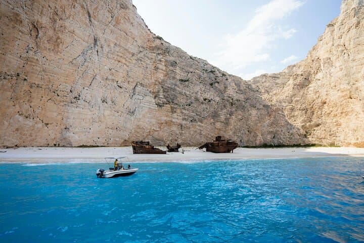 Smugglers Cove Half-Day Cruise in Zante: Shipwrecks, Cliffs & Secret Bays photo 2