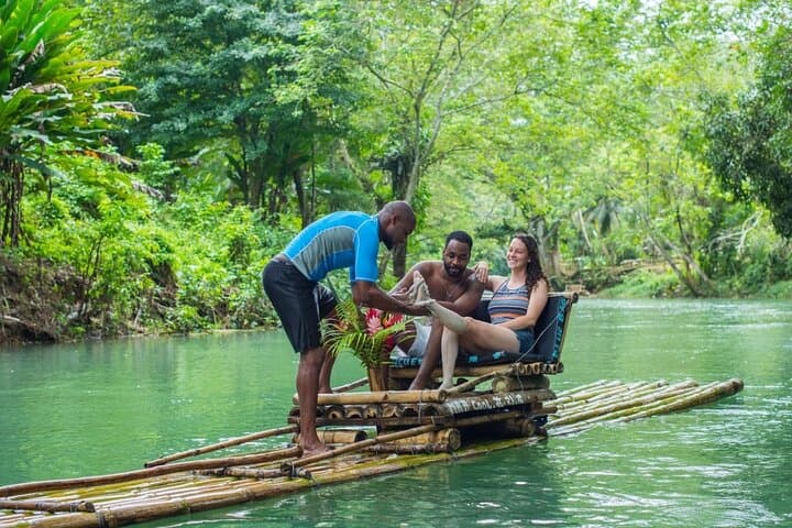 Private Lethe River Bamboo Rafting & Limestone Massage — Lucea Jamaica photo 5