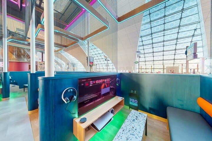 Game Space DXB: 2-Hour Gaming Lounge Pass at Dubai Airport
