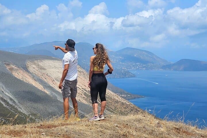 Sunset Volcano Walk on Vulcano Island with Wine and Local Aperitif photo 6