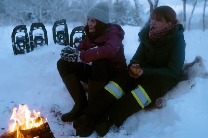 Aurora Snowshoe Hike and Bonfire at Kvitnes Gård photo 4