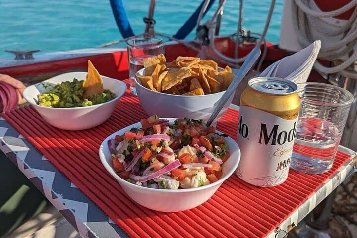 Sail Bacalar Lagoon: 6-Hour Adventure to Cenotes, Islands & Stromatolites photo 2