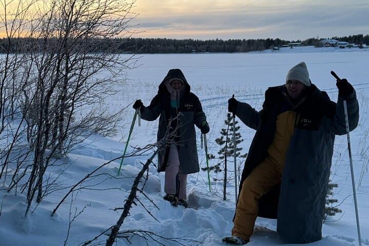 Authentic Arctic Reindeer Farm Visit and Snowshoeing near Levi photo 5