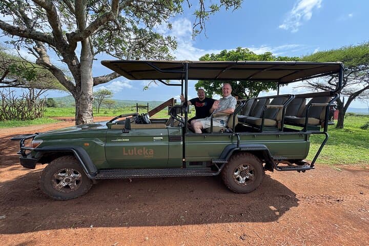 Two Big Five Game Reserves in One Day: Safari from Durban to Manyoni & Hluhluwe