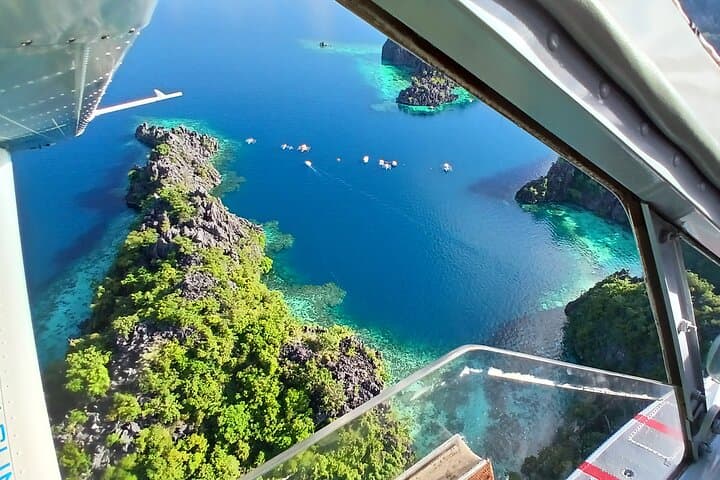 Busuanga Spectacular: 60-Minute Seaplane Flight Over Coron’s Lagoons