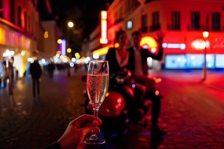Paris by Night: Vintage Sidecar Tour with Champagne at the Eiffel Tower photo 4