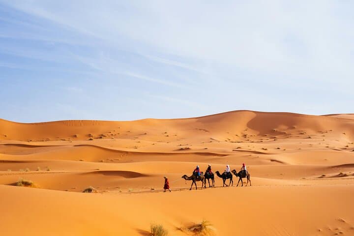 Merzouga Camel Trek and Overnight in Erg Chebbi Desert Camp photo 2