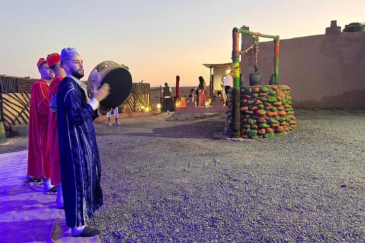 Agafay Desert Sunset: Camel Ride, Dinner & Berber Show from Marrakech photo 3