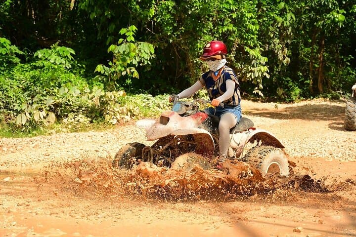 Cancun ATV, Zipline and Cenote Adventure: Off-Road, Fly and Swim in the Mayan Jungle photo 4
