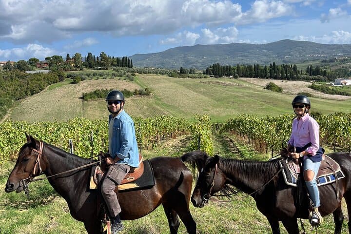 Horseback Riding in Tuscany: Vineyards, Olive Groves & Leonardo’s Countryside