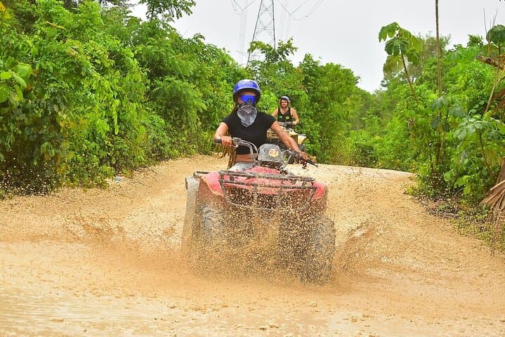 Cancun ATV, Zipline and Cenote Adventure: Off-Road, Fly and Swim in the Mayan Jungle photo 2