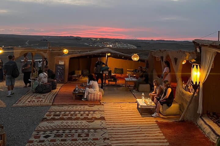 Sunset Camel Ride and Berber Camp Dinner in Agafay Desert from Marrakech photo 2