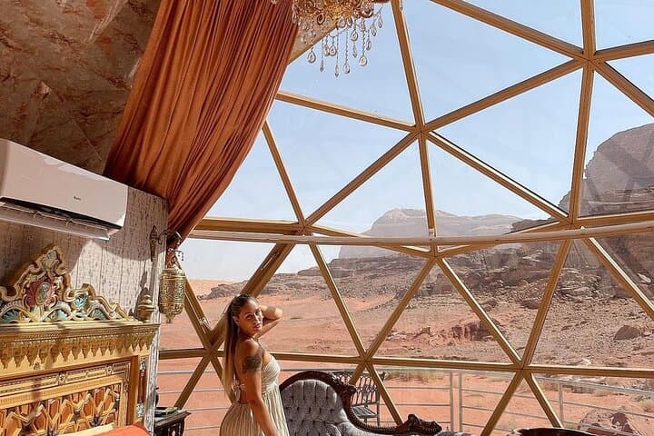Wadi Rum in Two Days: Private Guided Desert Tour with Overnight Camp