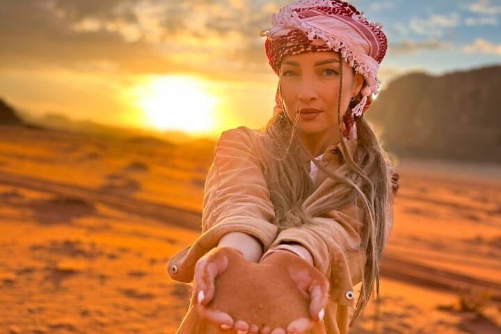 Wadi Rum in Two Days: Private Guided Desert Tour with Overnight Camp photo 6