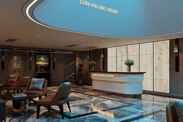 Luna Halong Bay Day Cruise: 5-Star Jacuzzi, Glass‑Bottom Pool & Scenic Stops photo 2