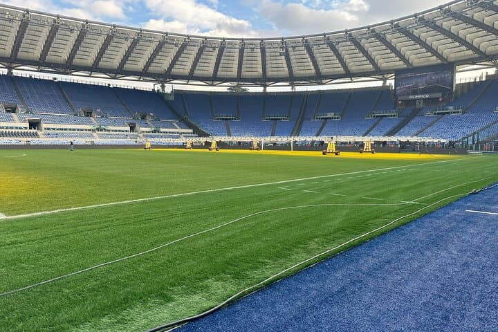 Inside Rome's Olympic Stadium: Guided Tour of Foro Italico & Players' Tunnel