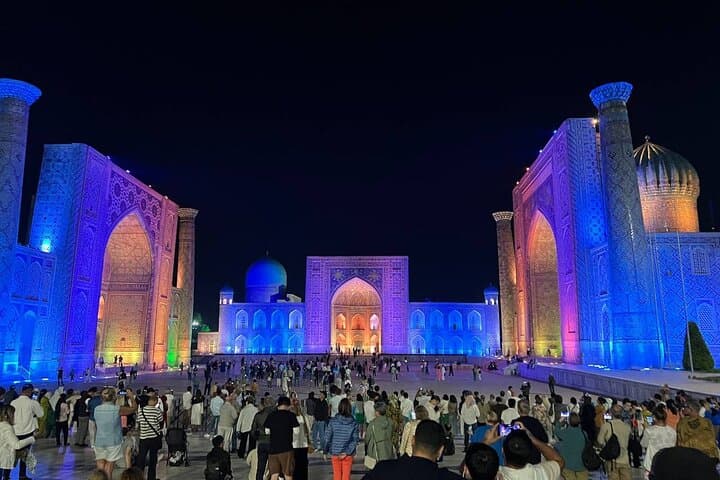 Day Trip to Samarkand from Tashkent — Ulugh Beg Observatory, Registan & Shah-i-Zinda