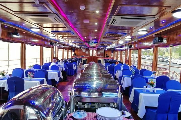 Dhow Cruise Dinner in Deira Creek — 2‑Hour Evening Buffet & Live Shows in Dubai photo 3