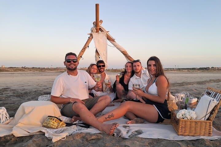 Romantic Sunset Escape on Sal: Private Beach Experience with Fogo Wine photo 2