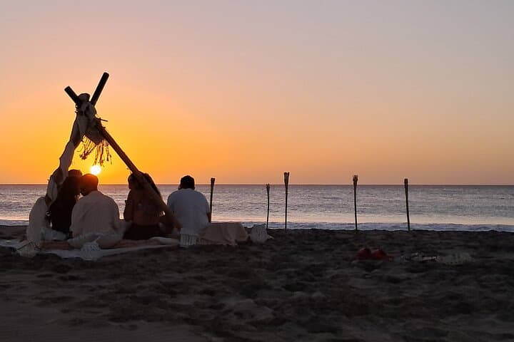 Romantic Sunset Escape on Sal: Private Beach Experience with Fogo Wine photo 3