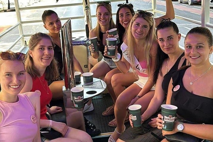 Budapest Electric Beer Bus: Private 60-Min City Cruise with Unlimited Draft photo 3