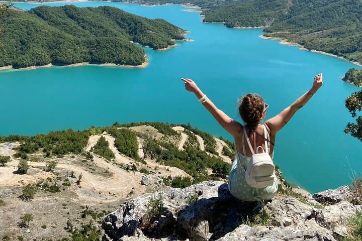 Bovilla Lake and Kruja Castle Day Tour from Tirana: Lake Views & Skanderbeg History