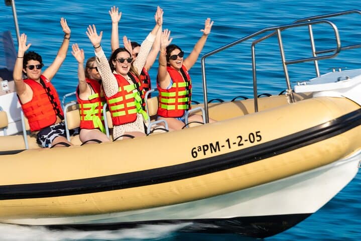 Palma Speedboat Tour from Can Pastilla — Cathedral Views & Snorkel Stop