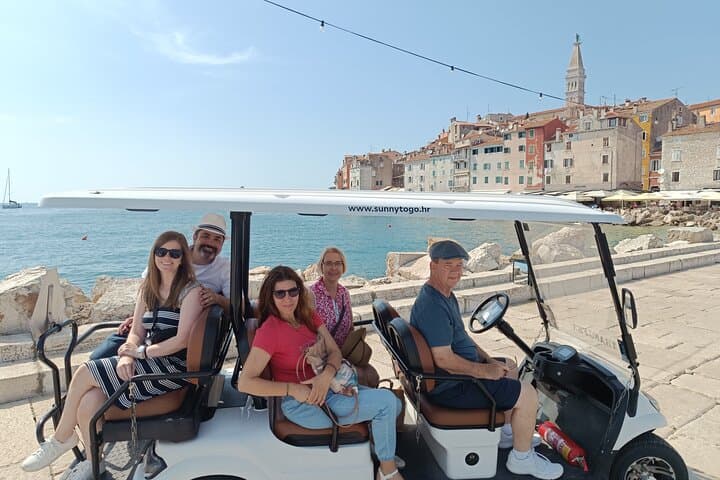 Rovinj by Golf Cart: Private Old Town Tour to Saint Euphemia photo 5