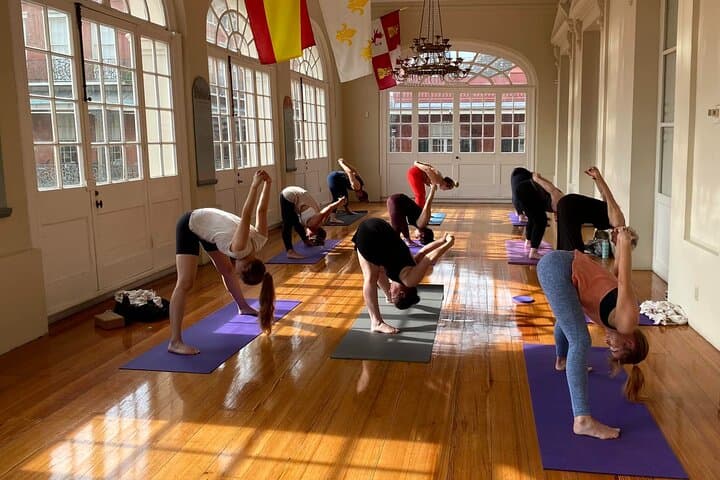 Morning Yoga at the Cabildo: Historic French Quarter Class Overlooking Jackson Square photo 5