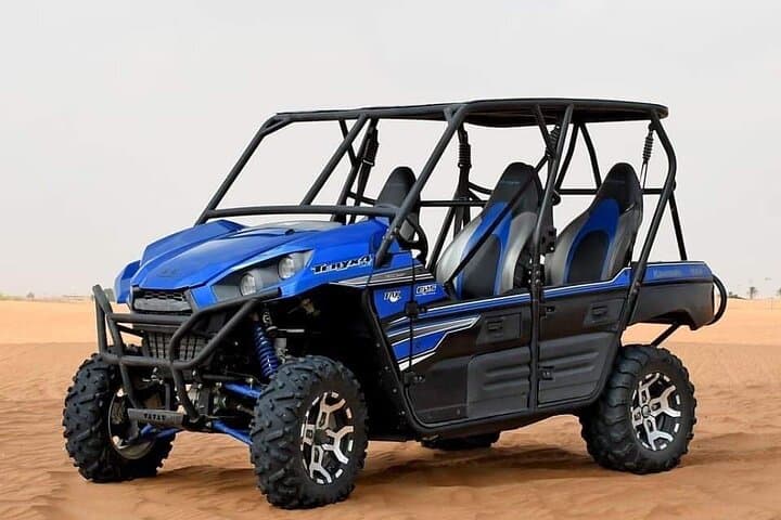 Dubai Red Dune Buggy Adventure — Kawasaki 800cc Ride, Sandboarding & Camel Photos